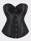 1-osaiset Overbust-korsetit naisille Plus-koon vaaleanpunainen korsetti Sexy Bustier korsetti Top Gothic Alusvaatteet·Musta·L hinta ja tiedot | Hameet | hobbyhall.fi