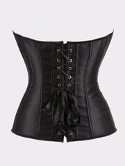 1-osaiset Overbust-korsetit naisille Plus-koon vaaleanpunainen korsetti Sexy Bustier korsetti Top Gothic Alusvaatteet·Musta·XL hinta ja tiedot | Hameet | hobbyhall.fi