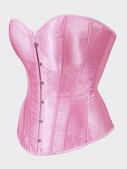 1-osaiset Overbust-korsetit naisille Plus-koon vaaleanpunainen korsetti Sexy Bustier korsetti Top Gothic Alusvaatteet·Pink·M hinta ja tiedot | Hameet | hobbyhall.fi