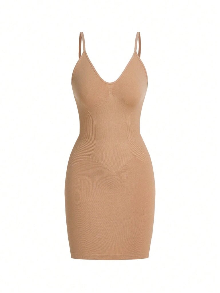 Naisten yksivärinen Bodycon Cami -mekko·Aprikoosi·M hinta ja tiedot | Hameet | hobbyhall.fi