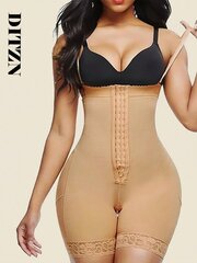 1kpl Compressing Full Shapewear Bodysuit Plus Size korkea vyötärö Body Shaper Control Faja Shortsit vyötärö Trainer vyö·Aprikoosi·M hinta ja tiedot | Muotoilevat alusvaatteet | hobbyhall.fi