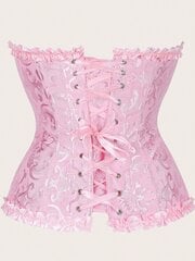 1kpl kukkainen Push Up Bustier, Naisten Nauhaton Selkäkorsetti Olkaimeton - Tehosta vartaloasi ja itseluottamusta · Vaaleanpunainen·XL hinta ja tiedot | Hameet | hobbyhall.fi