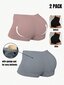 2kpl Solid Shapewear -shortsit·Multicolor·XS hinta ja tiedot | Muotoilevat alusvaatteet | hobbyhall.fi