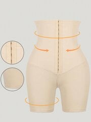 Korkeavyötäröiset Shapewear Shortsit·Khaki·L hinta ja tiedot | Muotoilevat alusvaatteet | hobbyhall.fi