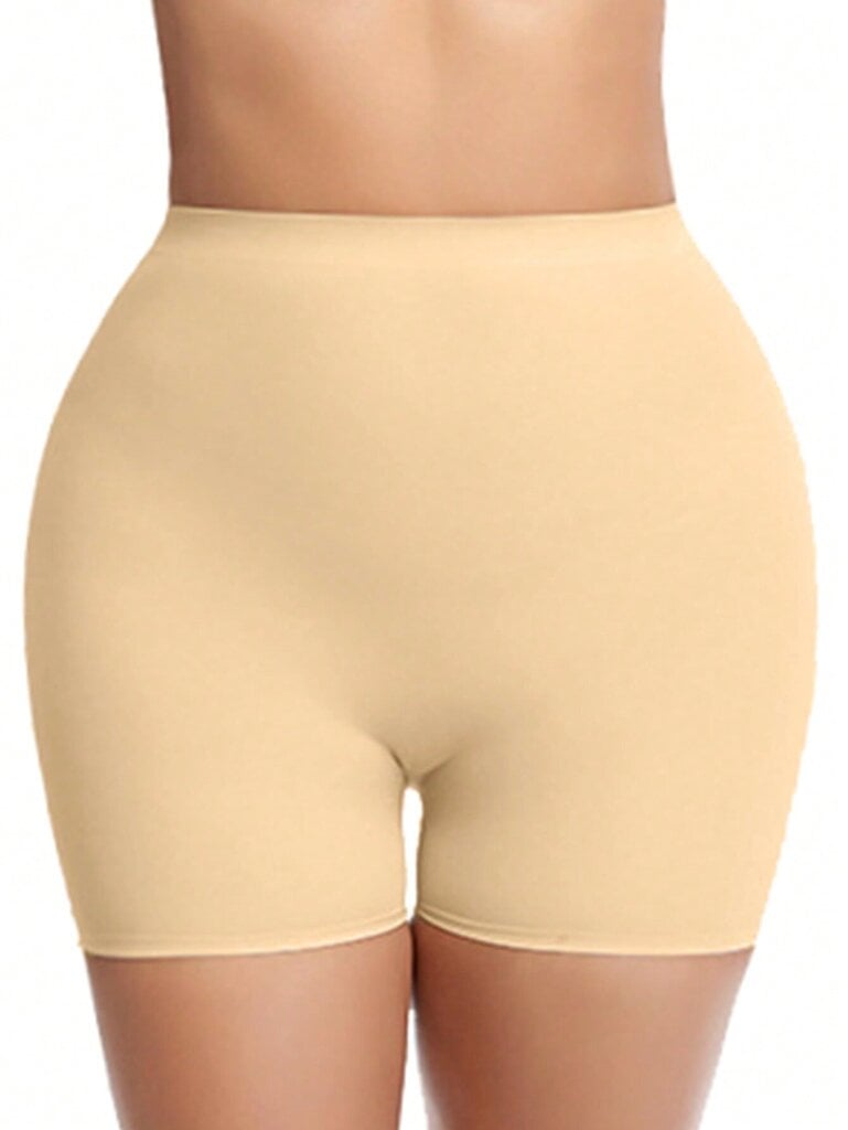 Naisten saumattomat muotoilushortsit pehmusteella pehmustetut pikkuhousut Control Body Shaper·Aprikoosi·L hinta ja tiedot | Muotoilevat alusvaatteet | hobbyhall.fi