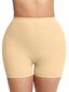 Naisten saumattomat muotoilushortsit pehmusteella pehmustetut pikkuhousut Control Body Shaper·Aprikoosi·XL hinta ja tiedot | Muotoilevat alusvaatteet | hobbyhall.fi