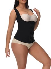 Steel Boned Shapewear Top·Musta·L hinta ja tiedot | Hameet | hobbyhall.fi