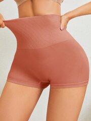 Korkeavyötäröiset Shapewear Shortsit · Ruskea · L hinta ja tiedot | Muotoilevat alusvaatteet | hobbyhall.fi