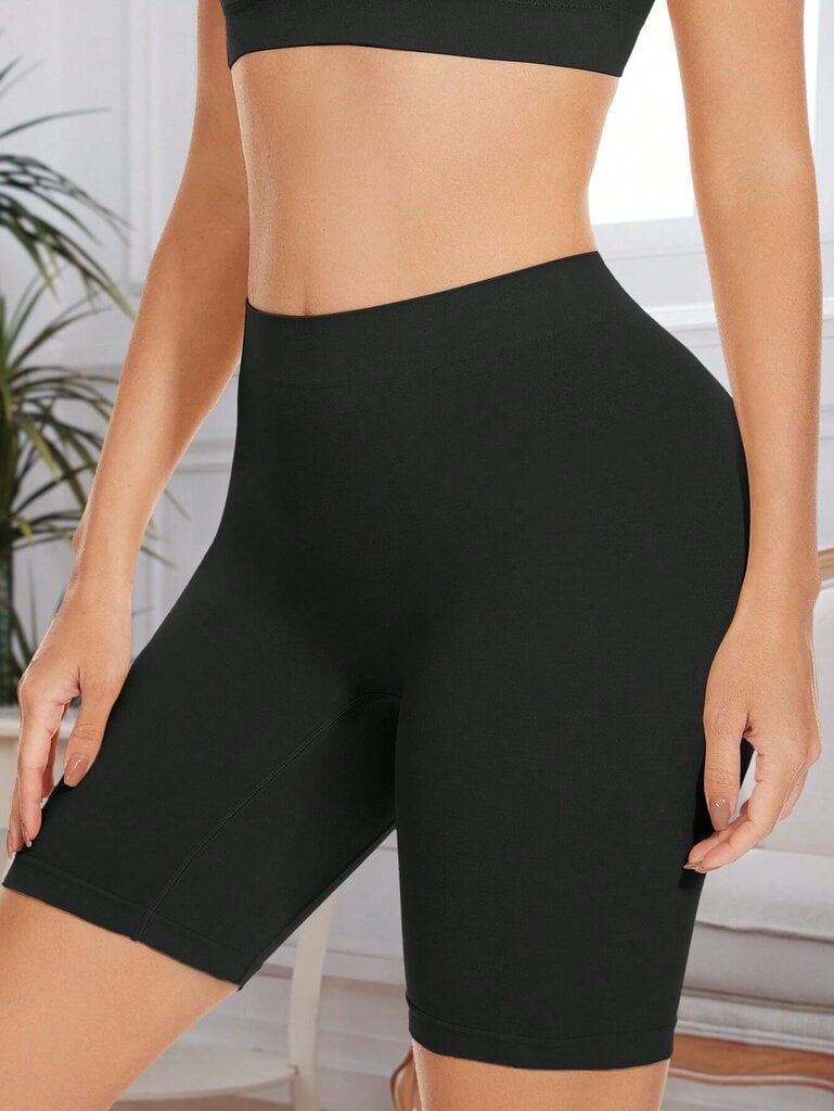 3kpl/setti Solid Wideband Waist Solid Biker Shortsit,Shapewear shortsit Naisten mukavat saumattomat sileähousut alahameeseen · Moniväriset · S hinta ja tiedot | Naamiaisasut | hobbyhall.fi