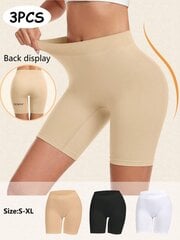 kpl/setti Solid Wideband Waist Solid Biker Shortsit,Shapewear shortsit Naisten mukavat saumattomat sileät suppilohousut alahameeseen · Monivärinen · XL hinta ja tiedot | Naamiaisasut | hobbyhall.fi