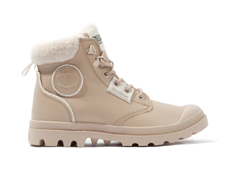 Palladium nilkkurit Pampa Hi beige _ hiekka hinta ja tiedot | Naisten saappaat | hobbyhall.fi