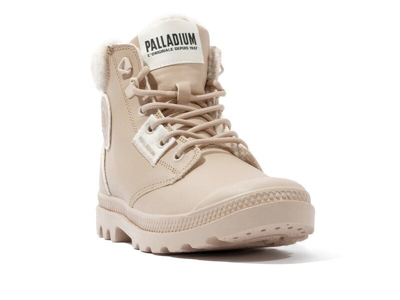 Palladium nilkkurit Pampa Hi beige _ hiekka hinta ja tiedot | Naisten saappaat | hobbyhall.fi