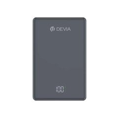 Ulkoinen Akku Power Bank Devia Extreme Speed 20W MagSafe 10000mAh musta hinta ja tiedot | Varavirtalähteet | hobbyhall.fi