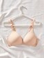 1 kpl V-Style Lady's mukavat langattomat Soft Cup kiinteät alusvaatteet Bra·Apricot·S hinta ja tiedot | Rintaliivit | hobbyhall.fi