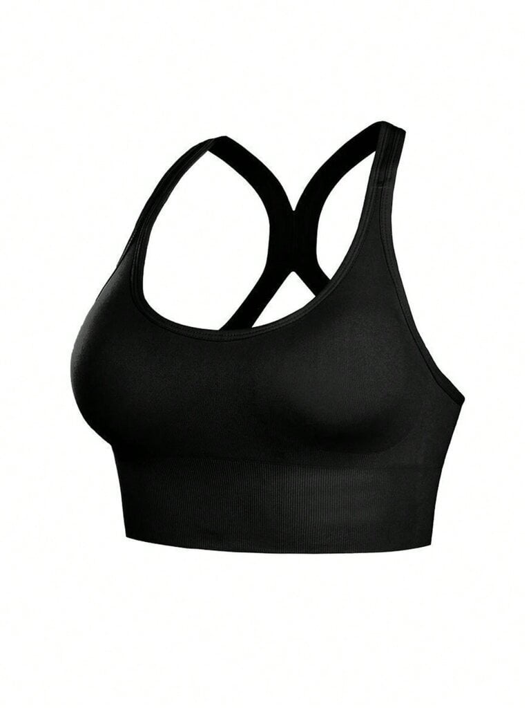 Saumattomat urheilurintaliivit Iskunkestävät Push Up Running Tank Top Joogarintaliivit Selkä Beauty Thin Section Lift Kainaloliivit, Ei Underwire·Musta·S hinta ja tiedot | Rintaliivit | hobbyhall.fi