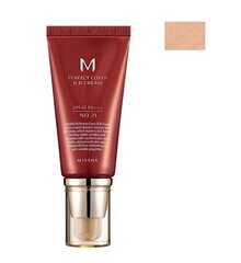 Missha M Perfect Cover BB Cream 50 ml, 21 Light Beige hinta ja tiedot | Kasvovoiteet | hobbyhall.fi