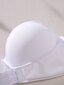 Solid Underwire Bra·White·80D hinta ja tiedot | Rintaliivit | hobbyhall.fi