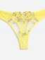 Embroidery Mesh Underwire Alusvaatteet Set · Monivärinen · XL hinta ja tiedot | Rintaliivit | hobbyhall.fi