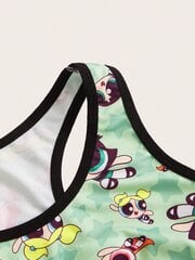 Tehotytöt | Cartoon Graphic Lingerie Set·Multicolor·S hinta ja tiedot | Rintaliivit | hobbyhall.fi