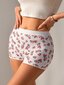 Naisten Ystävänpäivä Pieni kukkaprintti Stretch Boyshorts Alushousut · Valkoiset · S hinta ja tiedot | Miesten sukat | hobbyhall.fi