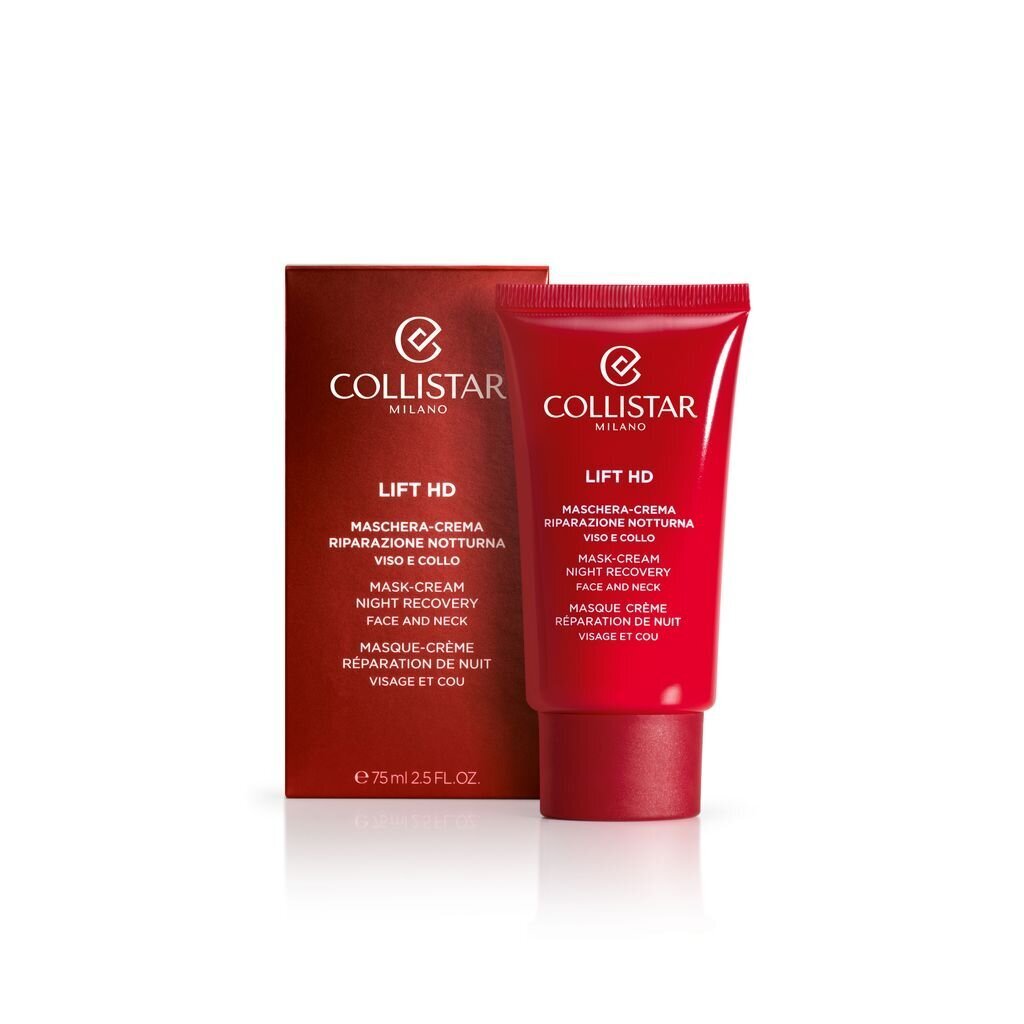 Uudistava yövoide - Collistar Lift - HD Face And Neck Cream 75 ml hinta ja tiedot | Kasvovoiteet | hobbyhall.fi