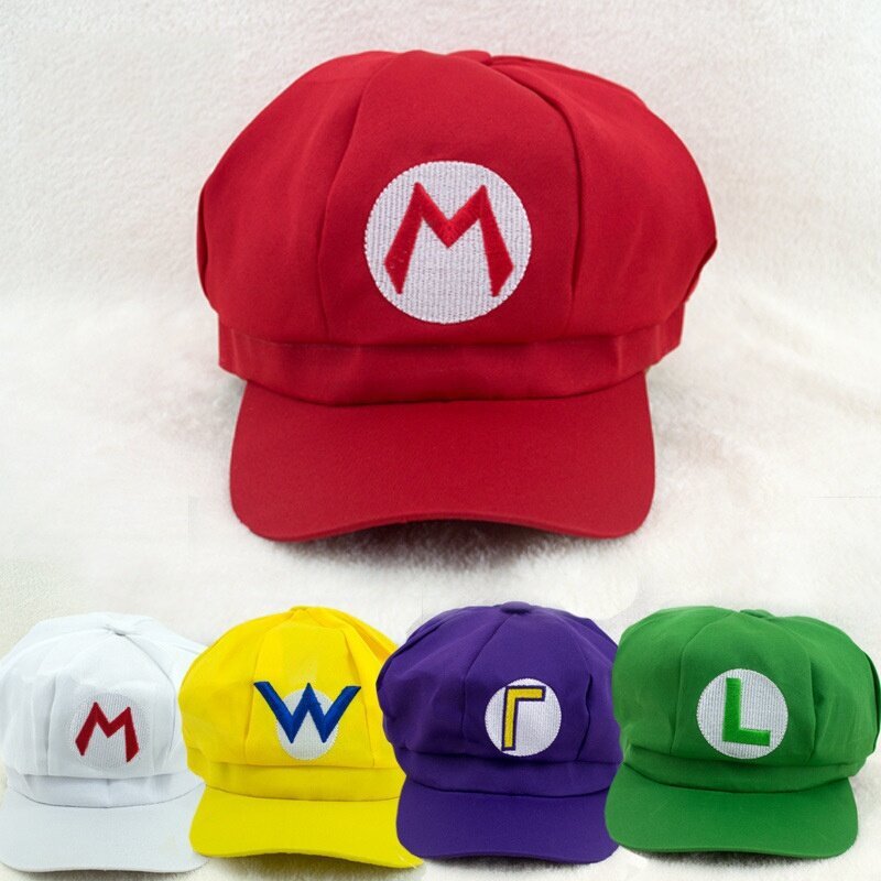 Super Mario Luigi Bros hattu hinta ja tiedot | Naamiaisasut | hobbyhall.fi