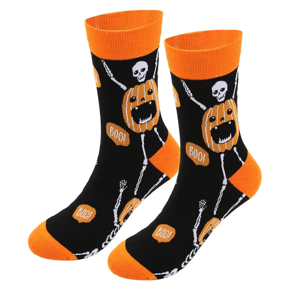 2 paria miesten Halloween sukkia pyöreä kaula mekko miesten sukat koot 43-49 hinta ja tiedot | Juhlakoristeet | hobbyhall.fi