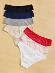 7pack Letter Patched Detail Brief·Multicolor·S hinta ja tiedot | Naamiaisasut | hobbyhall.fi