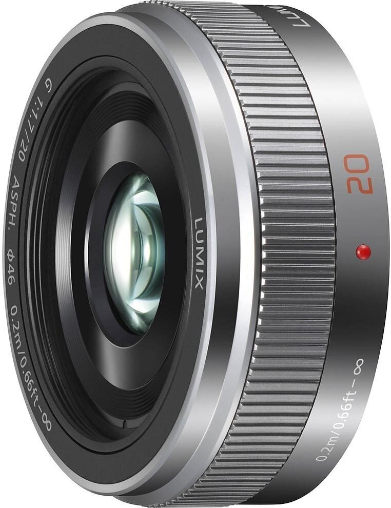 Panasonic Lumix G 20mm f / 1.7 II ASPH-objektiivi, hopea. hinta ja tiedot | Kameran suotimet | hobbyhall.fi
