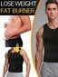 Miesten neopreeninen Body Shaper -liivi kaksinkertaisella taikateipillä, tuottaa lämpöä ja hikeä·musta·M hinta ja tiedot | Muotoilevat alusvaatteet | hobbyhall.fi