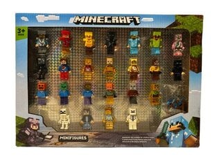 Figuurisetti My World Minecraft, 24 kpl hinta ja tiedot | Poikien lelut | hobbyhall.fi