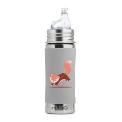 Pura Kiki Nokkapullo 325 ml, 6+ kk, fox hinta ja tiedot | Tuttipullot ja tarvikkeet | hobbyhall.fi