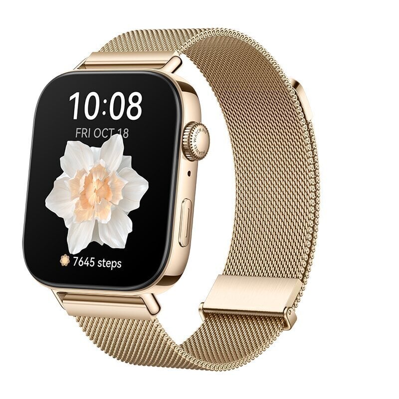 Huawei Watch Fit 3 Gold Milanese hinta ja tiedot | Aktiivisuusrannekkeet | hobbyhall.fi