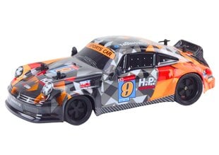 RC kauko-ohjausauto 1:18, oranssi hinta ja tiedot | Poikien lelut | hobbyhall.fi