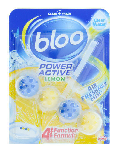 Bloo wc-pytyn puhdistusaine Power Active Lemon, 50 g hinta ja tiedot | Puhdistusaineet | hobbyhall.fi