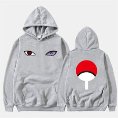 (12grey-S）Anime Winter Hoodies Fleece lämmin takki hinta ja tiedot | Miesten puserot ja hupparit | hobbyhall.fi