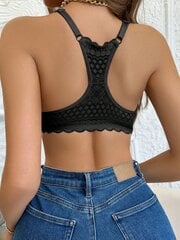 Naisten pitsipatchwork Underwire-rintaliivit alusvaatteet·musta·70A hinta ja tiedot | Rintaliivit | hobbyhall.fi