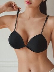 DAZY Solid Color Wireless Bra·Black·85A hinta ja tiedot | Rintaliivit | hobbyhall.fi