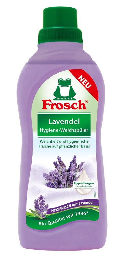 Pyykin huuhteluaine Frosch laventeli 750 ml hinta ja tiedot | Pyykinpesuaineet | hobbyhall.fi