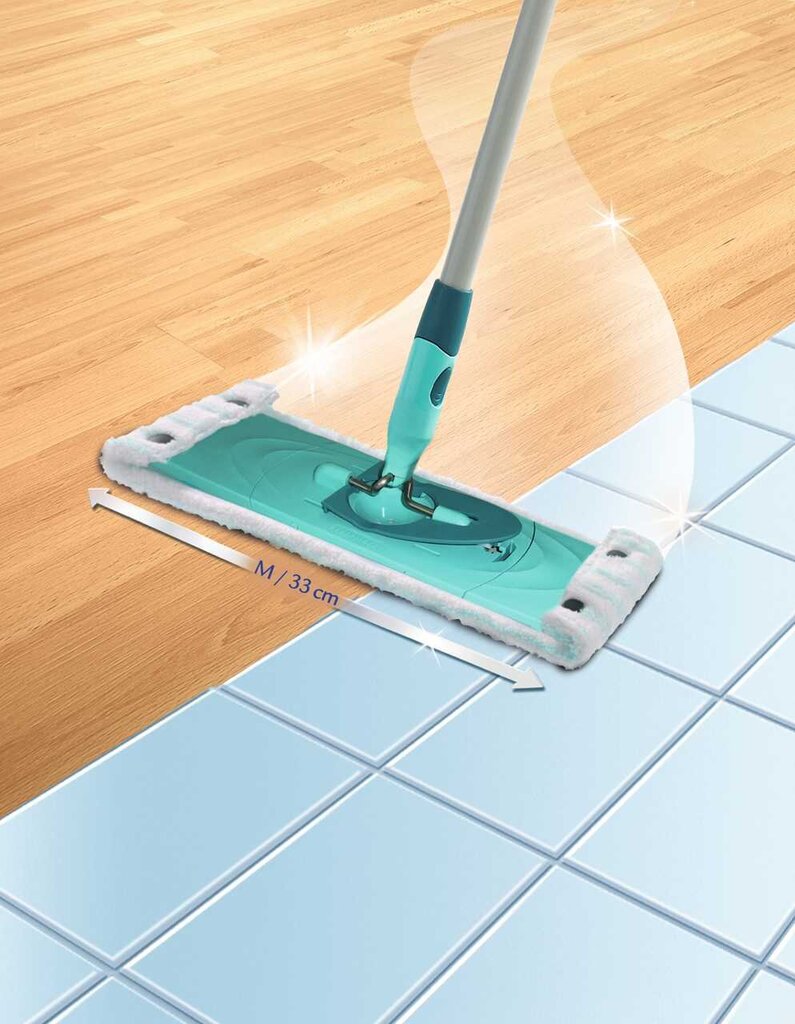 Leifheit Twist/Combi M MicroDuo -lattianpesimen vaihtopäällinen, 33 cm hinta ja tiedot | Siivoustarvikkeet | hobbyhall.fi