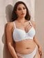 Plus pitsikoristelujouset edessä Underwire Bra·White·90C hinta ja tiedot | Naisten aluspaidat | hobbyhall.fi