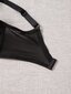 Plus 2kpl Solid Underwire Push Up Bra·Black·100D hinta ja tiedot | Naisten aluspaidat | hobbyhall.fi