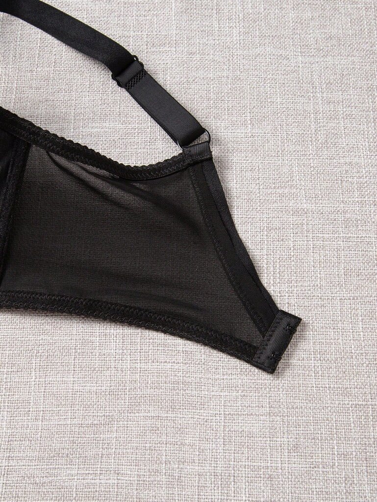 Plus 2kpl Solid Underwire Push Up Bra·Black·105D hinta ja tiedot | Naisten aluspaidat | hobbyhall.fi