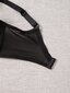 Plus 2kpl Solid Underwire Push Up Bra·Musta·85C hinta ja tiedot | Naisten aluspaidat | hobbyhall.fi