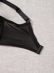 Plus 2kpl Solid Underwire Push Up Bra·Black·90F hinta ja tiedot | Naisten aluspaidat | hobbyhall.fi