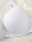 Plus 2kpl Solid Underwire Push Up Bra·mustavalkoinen·105C hinta ja tiedot | Naisten aluspaidat | hobbyhall.fi