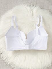 Plus 2kpl Solid Underwire Push Up Bra·mustavalkoinen·90E hinta ja tiedot | Naisten aluspaidat | hobbyhall.fi