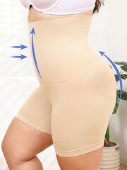 Plus High Waist Control Butt kohottavat reisiä ohuemmat Muotoiluhousut·Aprikoosi·3XL hinta ja tiedot | Naisten aluspaidat | hobbyhall.fi