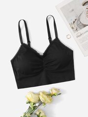 Plus Solid Bra·Black·2XL hinta ja tiedot | Naisten aluspaidat | hobbyhall.fi