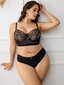 1 kpl Plus Size -pitsirintaliivit·musta·85E hinta ja tiedot | Naisten aluspaidat | hobbyhall.fi